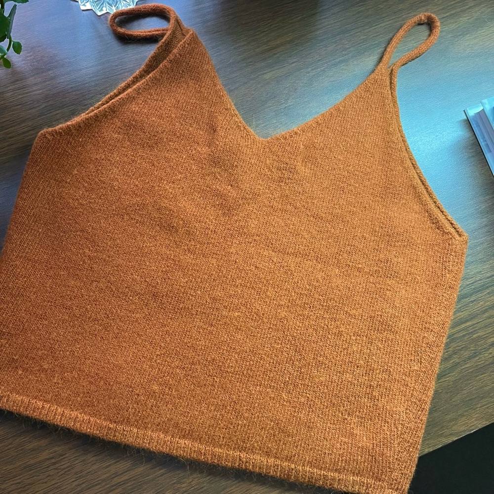 Code x Mode Angora Rabbit Knit Tank - Picture 4 of 7